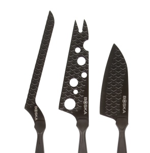 Set de cuțite pentru brânză BOSKA Monaco+ Black - Img 12