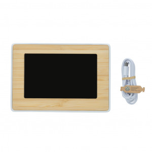 Statie meteo Utah RCS plastic FSC®bambus LED - Img 3