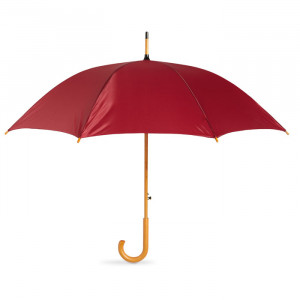 Umbrelă automată mâner lemn - Img 1