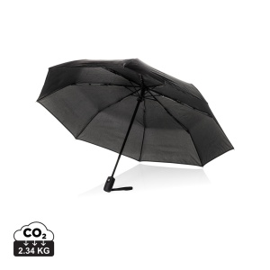 Umbrelă automată Swiss Peak Vito Aware™ RPET de 21”