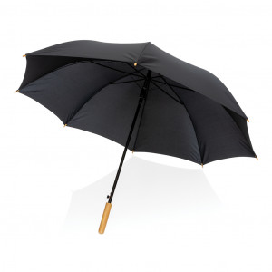 Umbrelă de bambus Impact AWARE™ RPET 190T de 27 inchi - Img 4