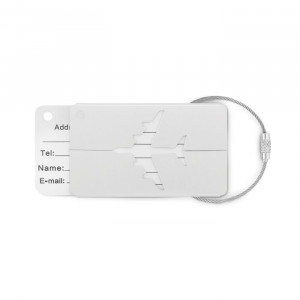 Etichetă bagaje din aluminiu - Img 2