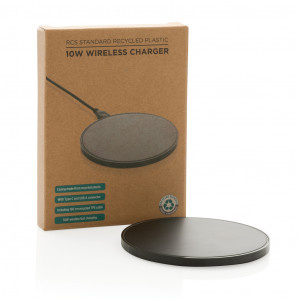 Încărcător fără fir de 10 W din plastic reciclat standard RCS - Img 9