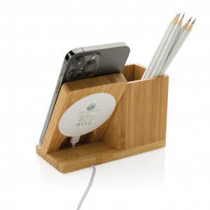 Încărcător wireless Calgary FSC® bambus 10W - Img 4