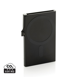 Portcard magnetic RFID din aluminiu, model standard