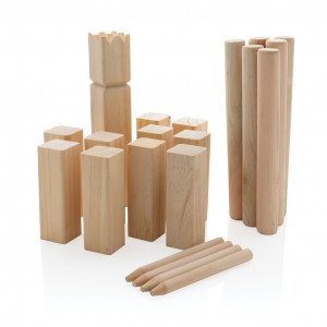 Set de joc Kubb din lemn