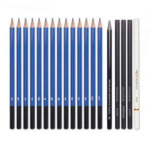 Set profesional de 40 de piese de desen - Img 1