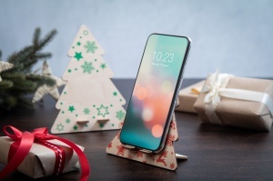 Suport telefon mobil pentru birou, de Crăciun - Img 7