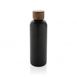 Termos din oțel inoxidabil reciclat certificat Wood RCS