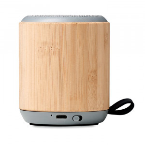 Boxă wireless din bambus 5.0 - Img 2
