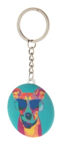 Breloc pin, RPET