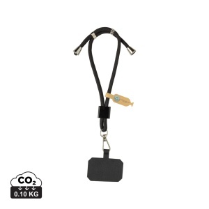 CarryLoop RCS – suport ajustabil pentru telefon tip brățară din PET reciclat