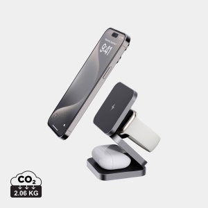 Încărcător pliabil 3 în 1 Terra RCS din aluminiu reciclat de 15W