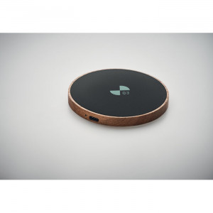 Încărcător wireless 15W din salcâm - Img 3