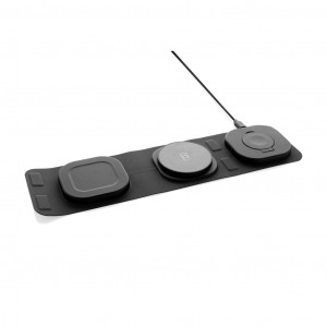 Încărcător wireless de voiaj Swiss Peak RCS rplastic 3 în 1