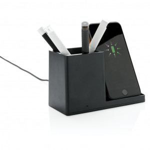 Încărcător wireless Ontario FSC® și RCS din plastic reciclat de 10 W - Img 3