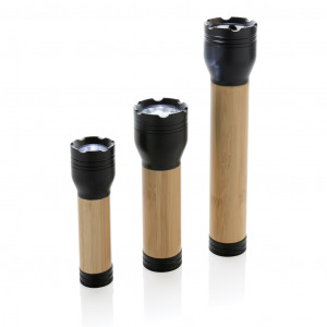 Lanterna Lucid 1W RCS din plastic reciclat și bambus - Img 7