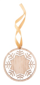 Ornament brad, fulg de nea