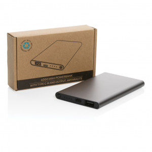 Powerbank de 4000 mAh cu tip C - Img 11