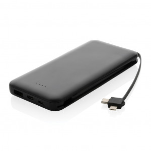 Powerbank Lockhart RCS 10.000 mAh cu cabluri integrate - Img 3