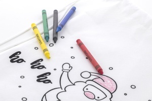 Rucsac cu șnur, set de colorat, design de Crăciun - Img 5