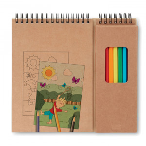 Set de desenat cu carnet - Img 1