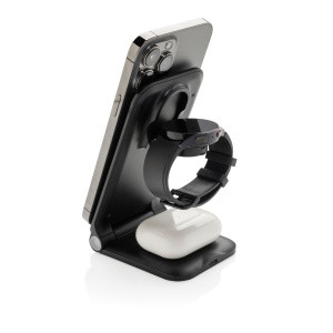 Suport de încărcare wireless 3-în-1 15W din plastic reciclat RCS - Img 5