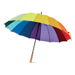 Umbrelă curcubeu de 27 inch - Img 1