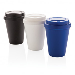 Cana de cafea reutilizabila cu perete dublu 300ml - Img 7