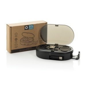Chargevix RCS – Set multifuncțional de încărcare 60W din plastic reciclat (3 în 1) - Img 12