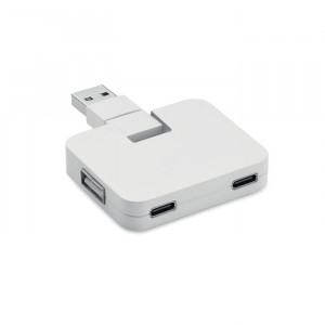 Hub USB 4 porturi + cablu 20 cm - Img 2