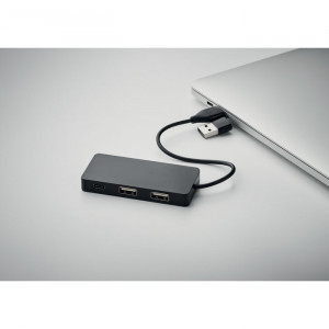 Hub USB cu 3 porturi + cablu 20 cm - Img 3
