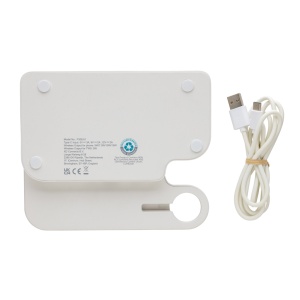 Încărcător dublu de 15 W din plastic reciclat Joltz RCS - Img 7