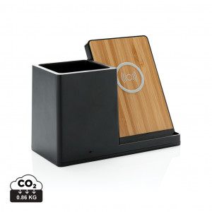 Încărcător wireless Ontario FSC® și RCS din plastic reciclat de 10 W