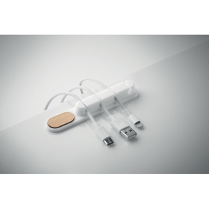 Organizator cabluri silicon - Img 13