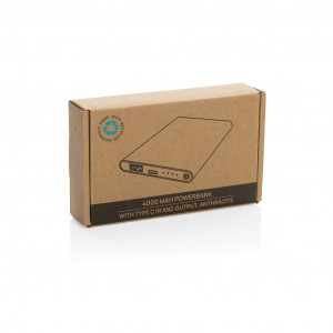 Powerbank de 4000 mAh cu tip C - Img 12