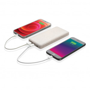 Powerbank din fibră naturală de grâu de 10.000 mAh - Img 2