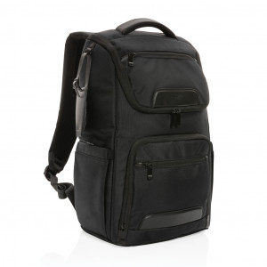 Rucsac pentru laptop Swiss Peak AWARE™ RPET Voyager de 15,6".