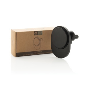 Suport auto PowerCruze RCS din plastic reciclat, cu încărcare magnetică de 15W - Img 12