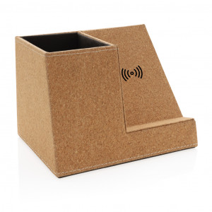 Suport pentru stilou din plută și încărcător wireless de 5W