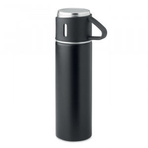 Termos din oțel inoxidabil cu perete dublu. 420ml - Img 1