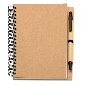 B6 Bloc notes reciclabil şi pix - Img 5