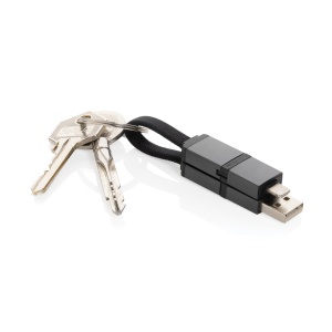 Cablu de incarcare rapida Terra din aluminiu reciclat 4 in 1 60W - Img 3