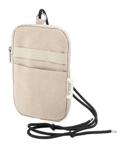 Geantă pentru telefon mobil, crossbody, din pânză reciclată