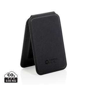 Portofel magnetic din PU reciclat Magstand RCS cu suport