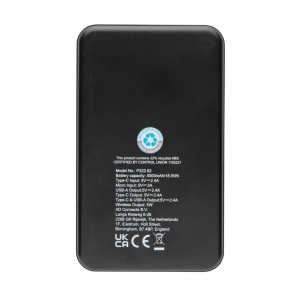 Powerbank wireless din plastic reciclat 5.000 mAh 5W - Img 6