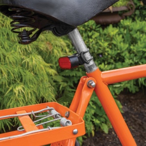 Set de lumini pentru biciclete reîncărcabile prin USB Lumino RCS din plastic reciclat - Img 10