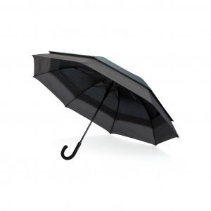 Umbrelă extensibilă Swiss Peak AWARE™ de 23" până la 27"