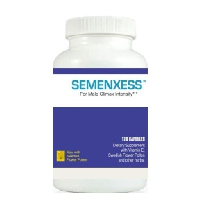 SEMENXESS™ - Increase Your Ejaculate - Sperm Volume Pills - One Bottle - 120 Capsules