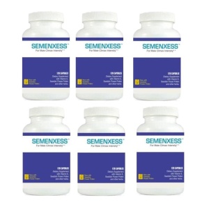 SEMENXESS™ - Increase Your Ejaculate - Sperm Volume Pills - 6 Bottles